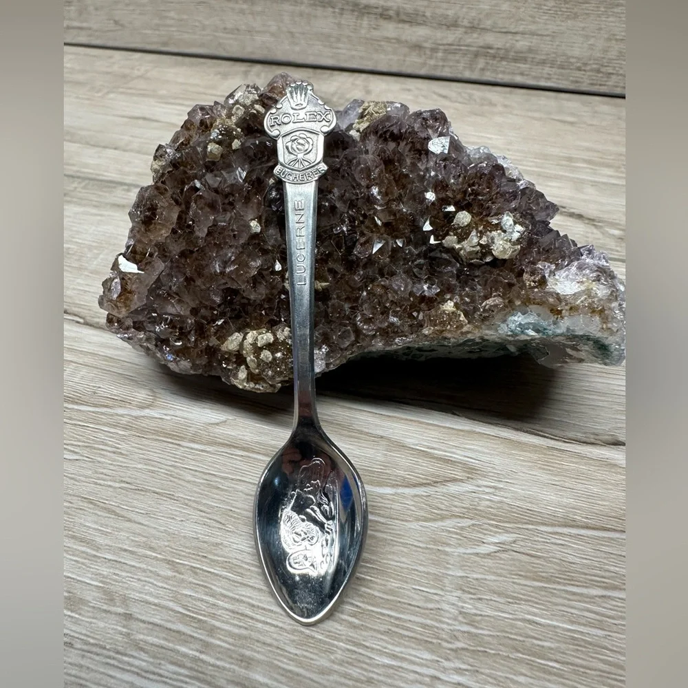 Antique Vintage Rolex Watch Collectable Spoon Bucherer Of Switzerland Geneve